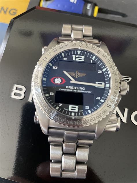 breitling gps emergency watch ebay|watch that calls 911.